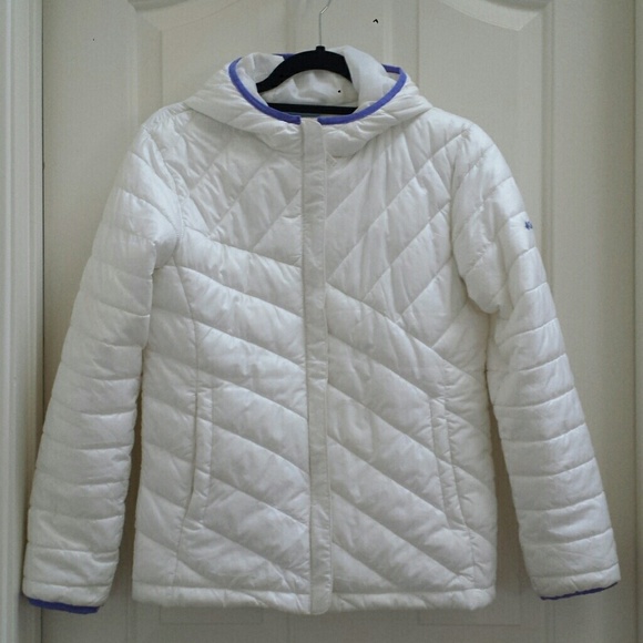 Columbia Girls Powder Lite Jacket Large 14/16 EUC - Picture 1 of 8
